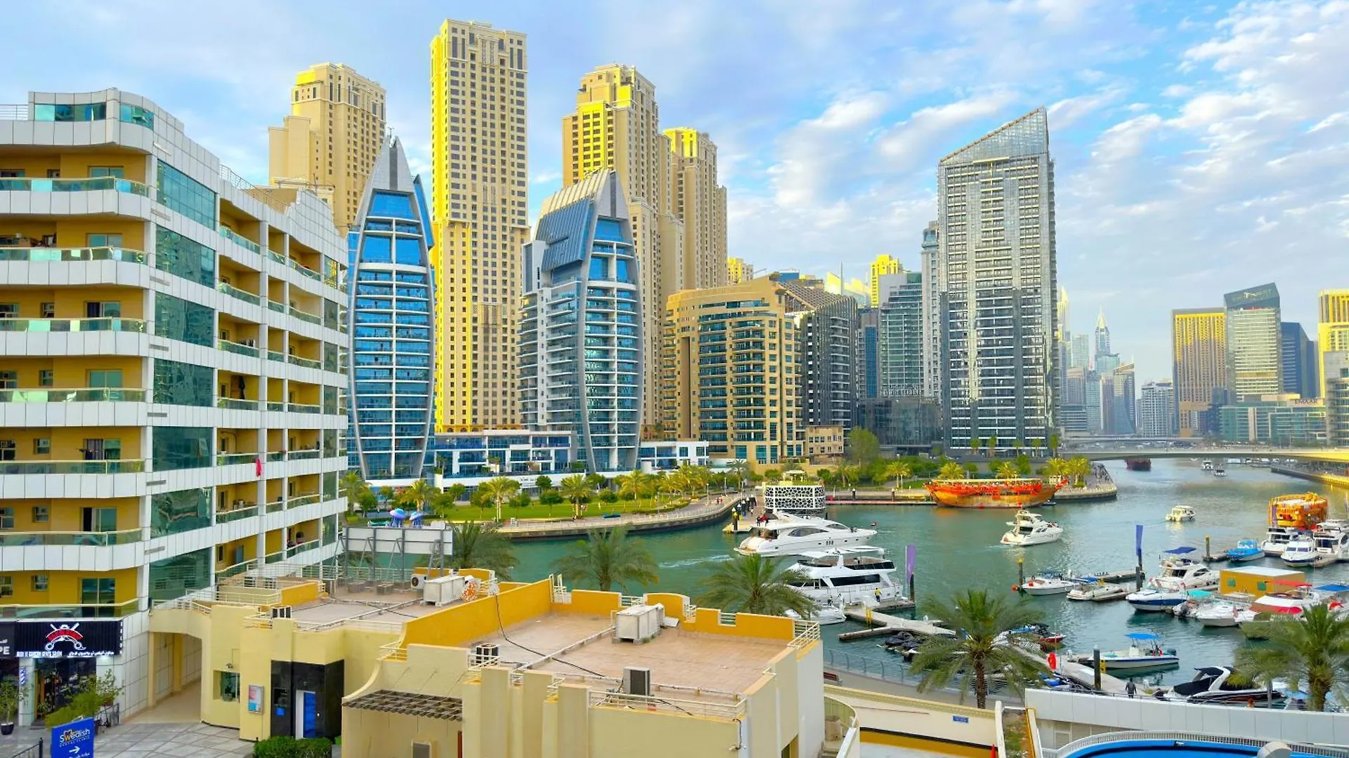 شقة Luxury Studio W Marina View & New Furnishings For 4 Pax دبي